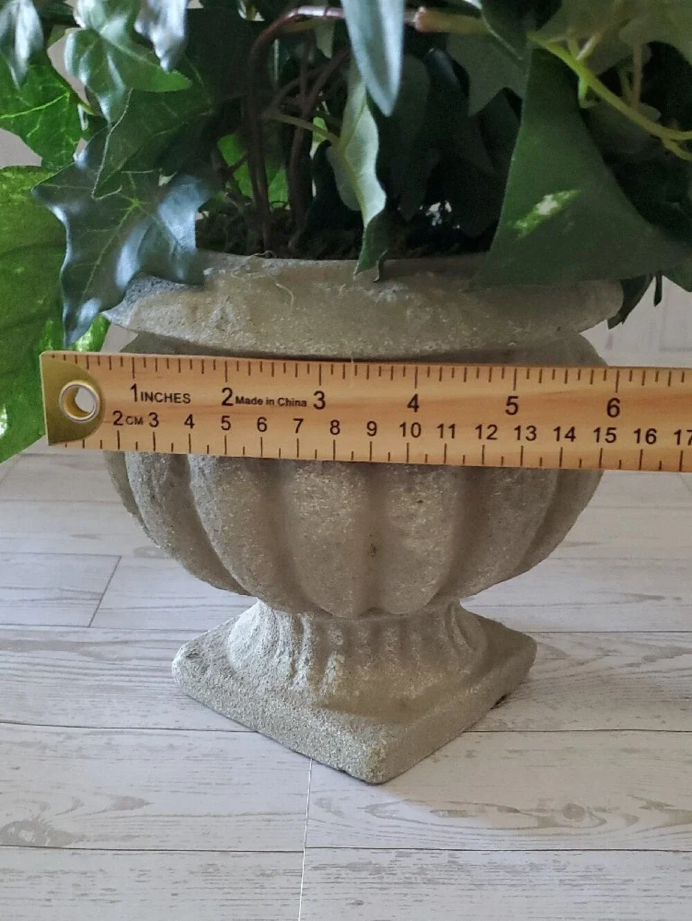 Faux Plant in Decorative Planter Artificial Plant